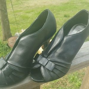 Black Cato high heels